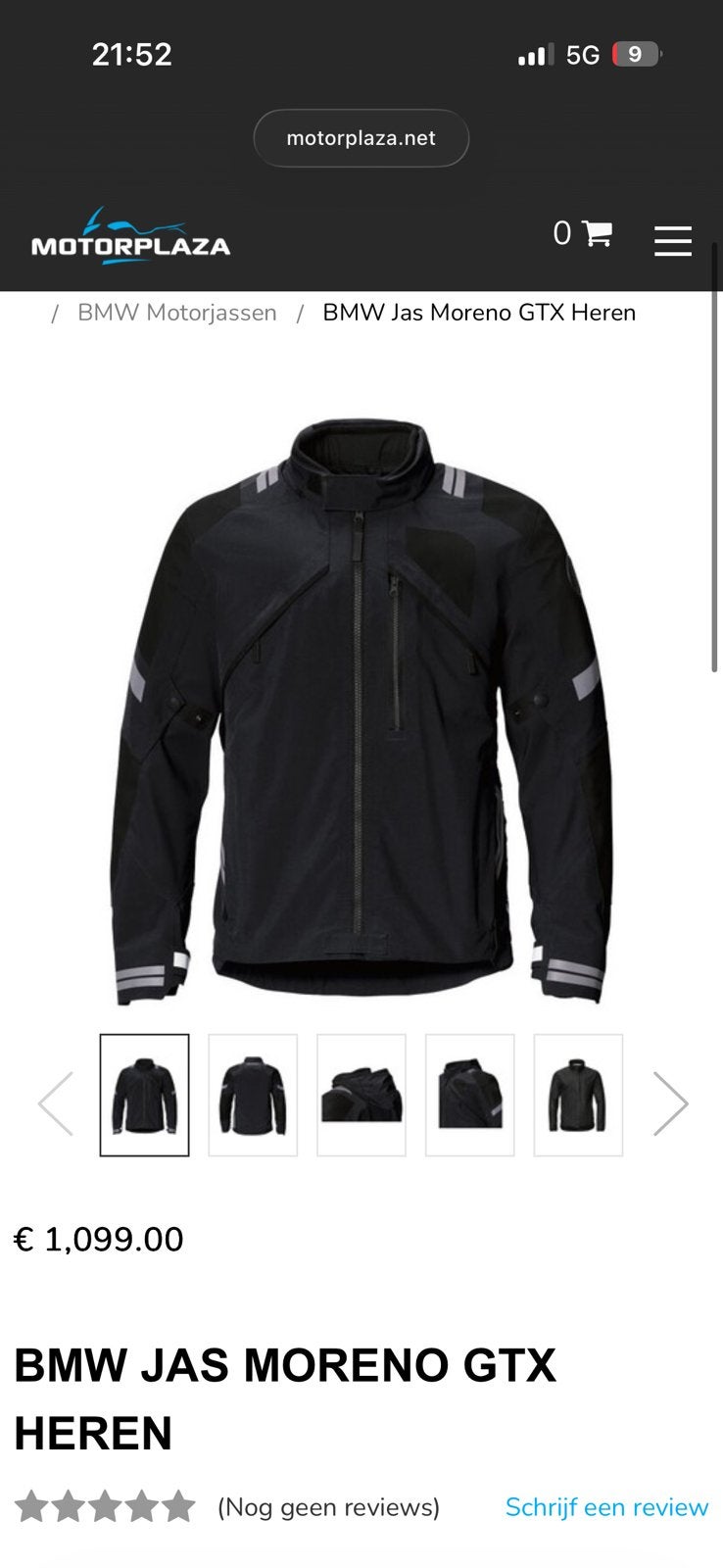BMW Jas Jack Moreno Gore-Tex Nieuwstaat motorjas, Ophalen of Verzenden, Nieuw zonder kaartje, Heren, Jas | textiel