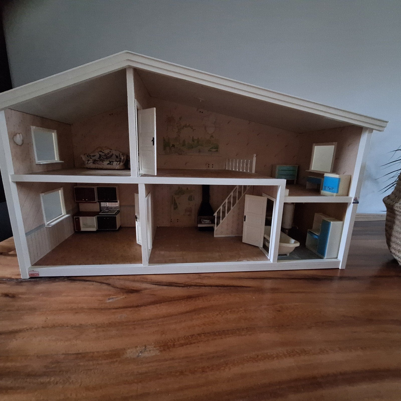 Vintage jaren '70 poppenhuis (opknappertje), Ophalen, Gebruikt, Overige typen