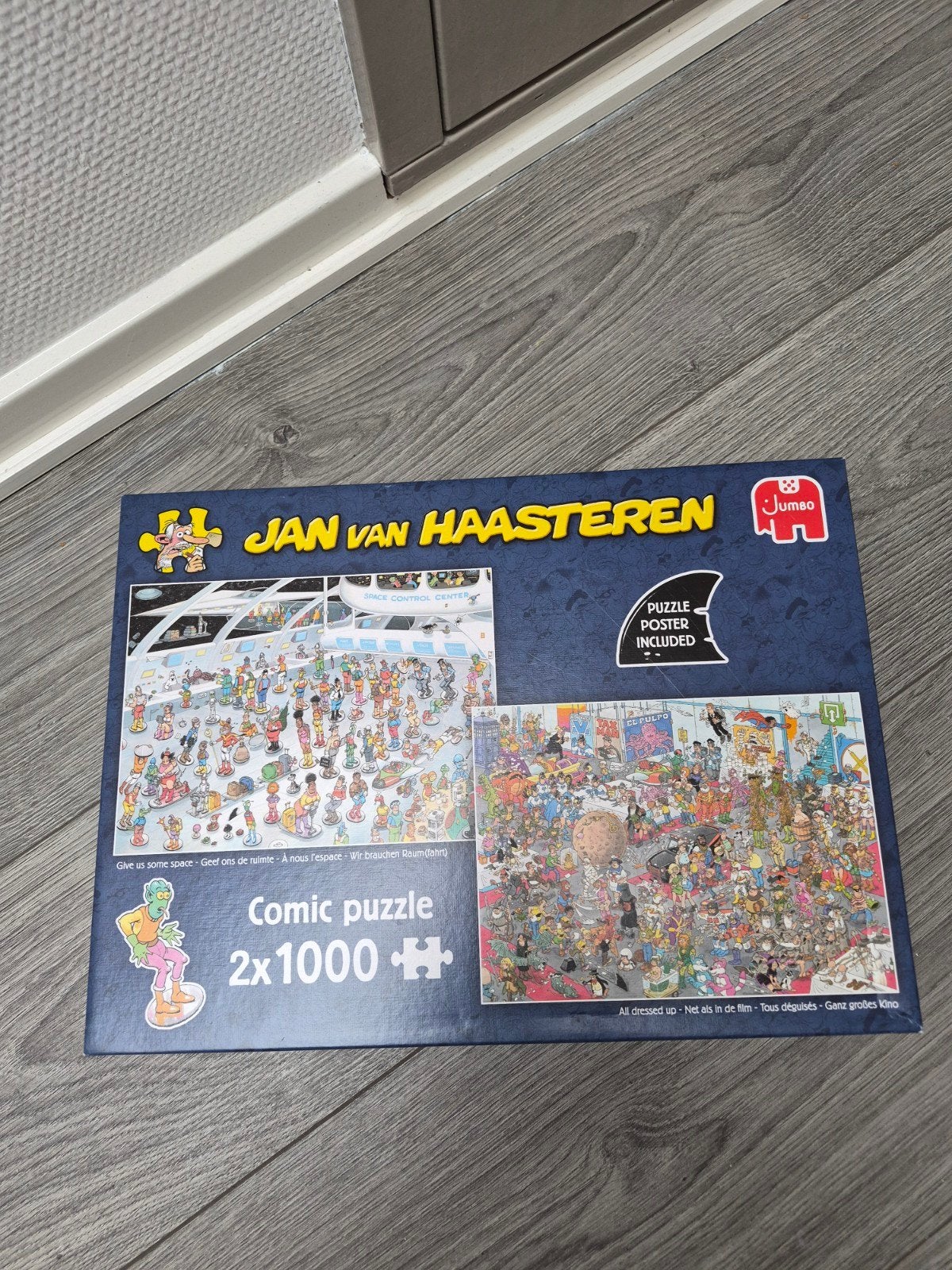 Jan van Haasteren Comic Puzzel 2x1000 stukjes, Ophalen of Verzenden, Gebruikt