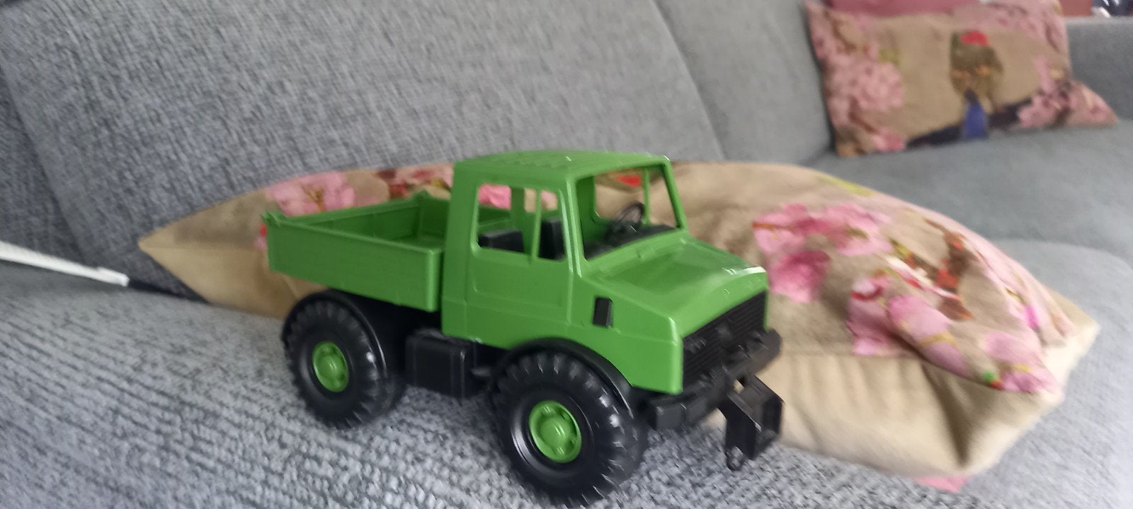 Zeldzaam Bruder Unimog Model - Groen Speelgoedvoertuig, Ophalen of Verzenden