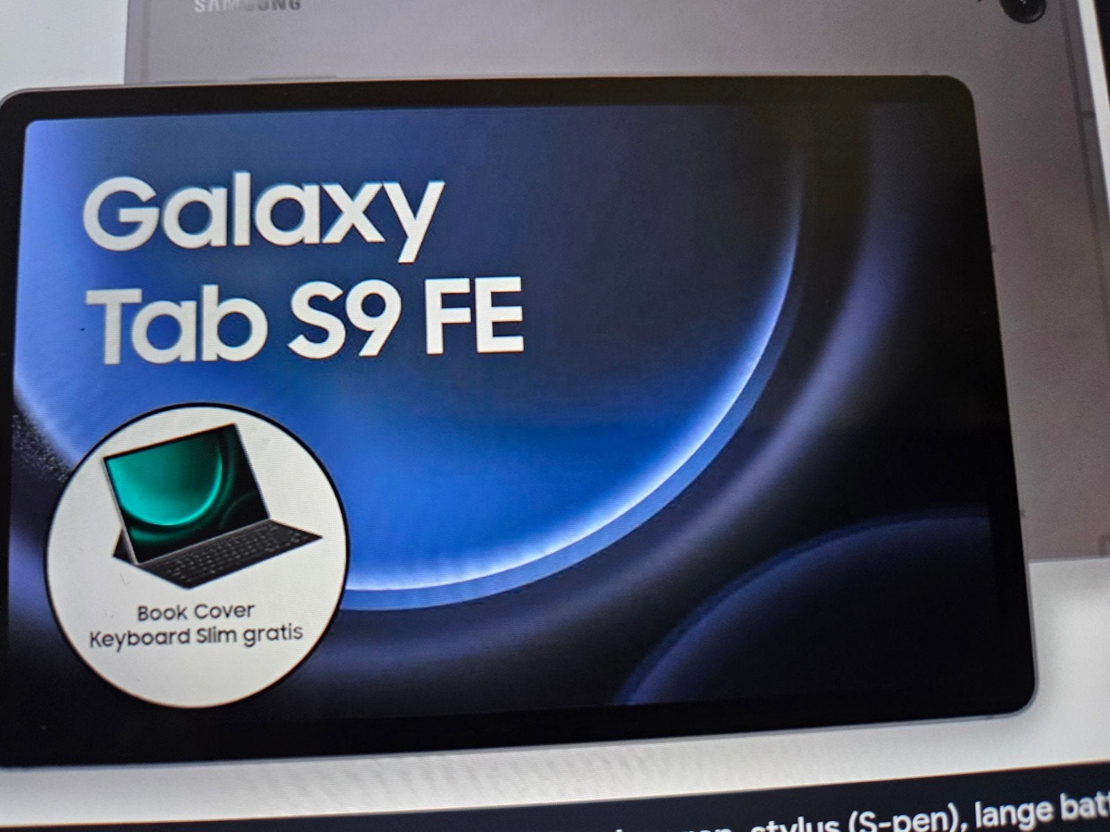 Samsung Galaxy Tab S9 FE - Zo goed als nieuw, Computers en Software, Windows Tablets, Ophalen, Zo goed als nieuw, 11 inch