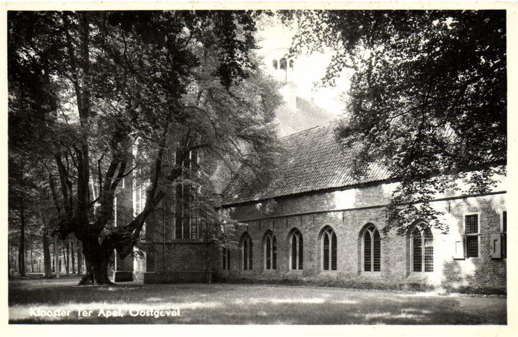 Klooster Ter Apel, Oostgevel - ongelopen, Ophalen of Verzenden, Voor 1920, Ongelopen, Groningen