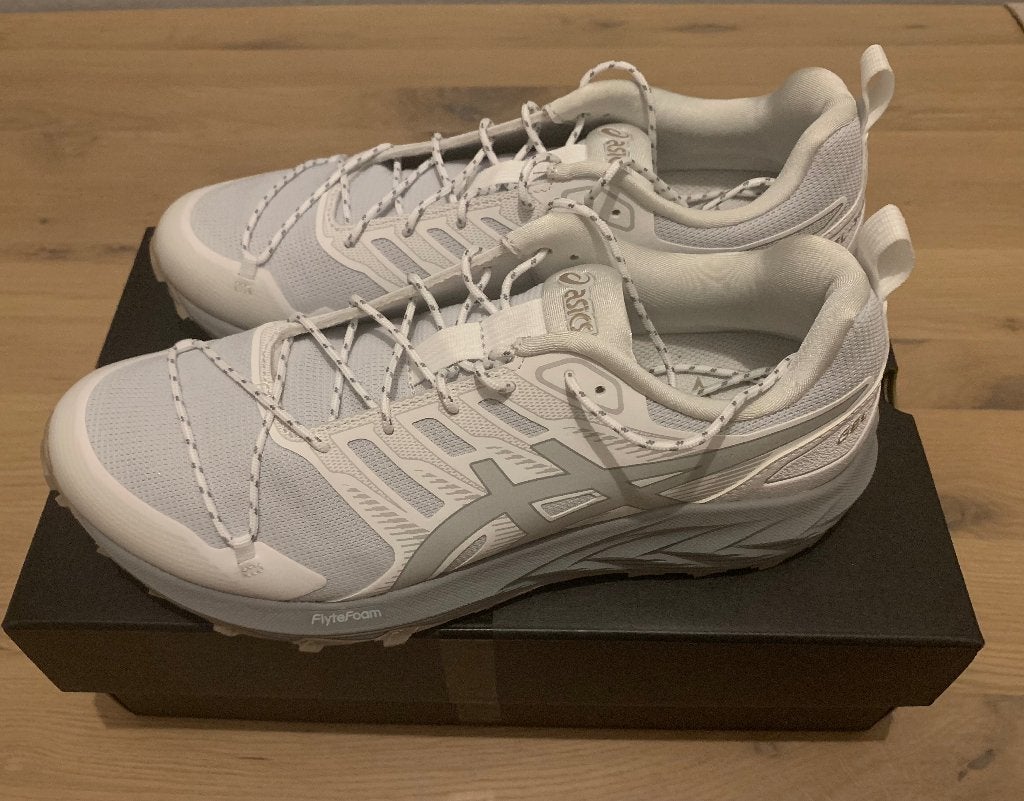Asics Gel Trabuco Terra SPS RE - Maat 42,5, Wit, Nieuw, Ophalen of Verzenden, Sneakers of Gympen