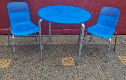 IKEA vintage ronde PS Rundt design eettafel set

4 stoelen, Ophalen, 100 tot 150 cm, Rond, 50 tot 100 cm