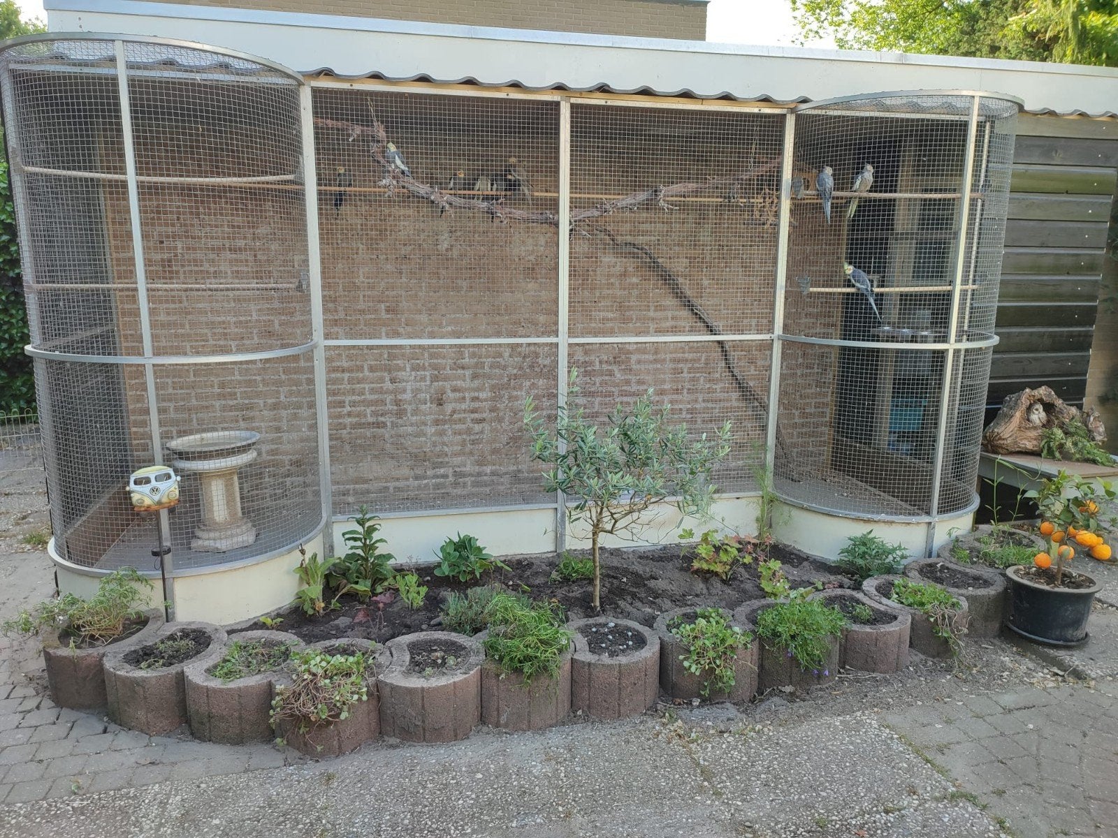 Onderdelen volière, Ophalen, Gebruikt, Aluminium, Volière