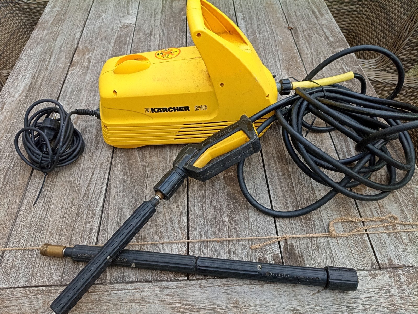 Kärcher hogedrukreiniger, Ophalen of Verzenden, Gebruikt, Elektrisch