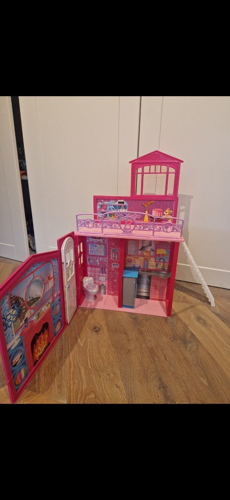 Barbie huis, Ophalen of Verzenden, Poppenhuis