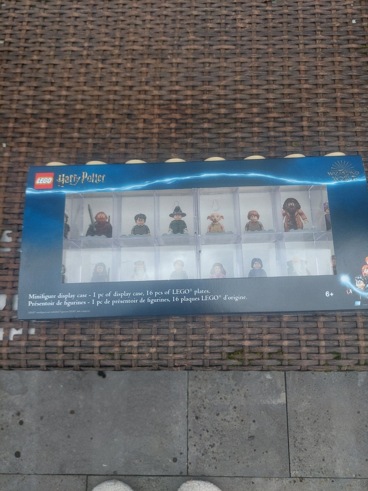 LEGO Harry Potter Minifiguren Display Vitrine, Lego, Accessoire, Ophalen of Verzenden, Inclusief accessoires