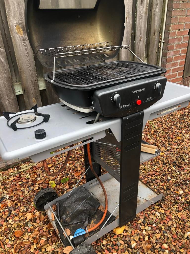 Campingaz El Prado 1800D Gasbarbecue met zijbrander, Ophalen, Gebruikt