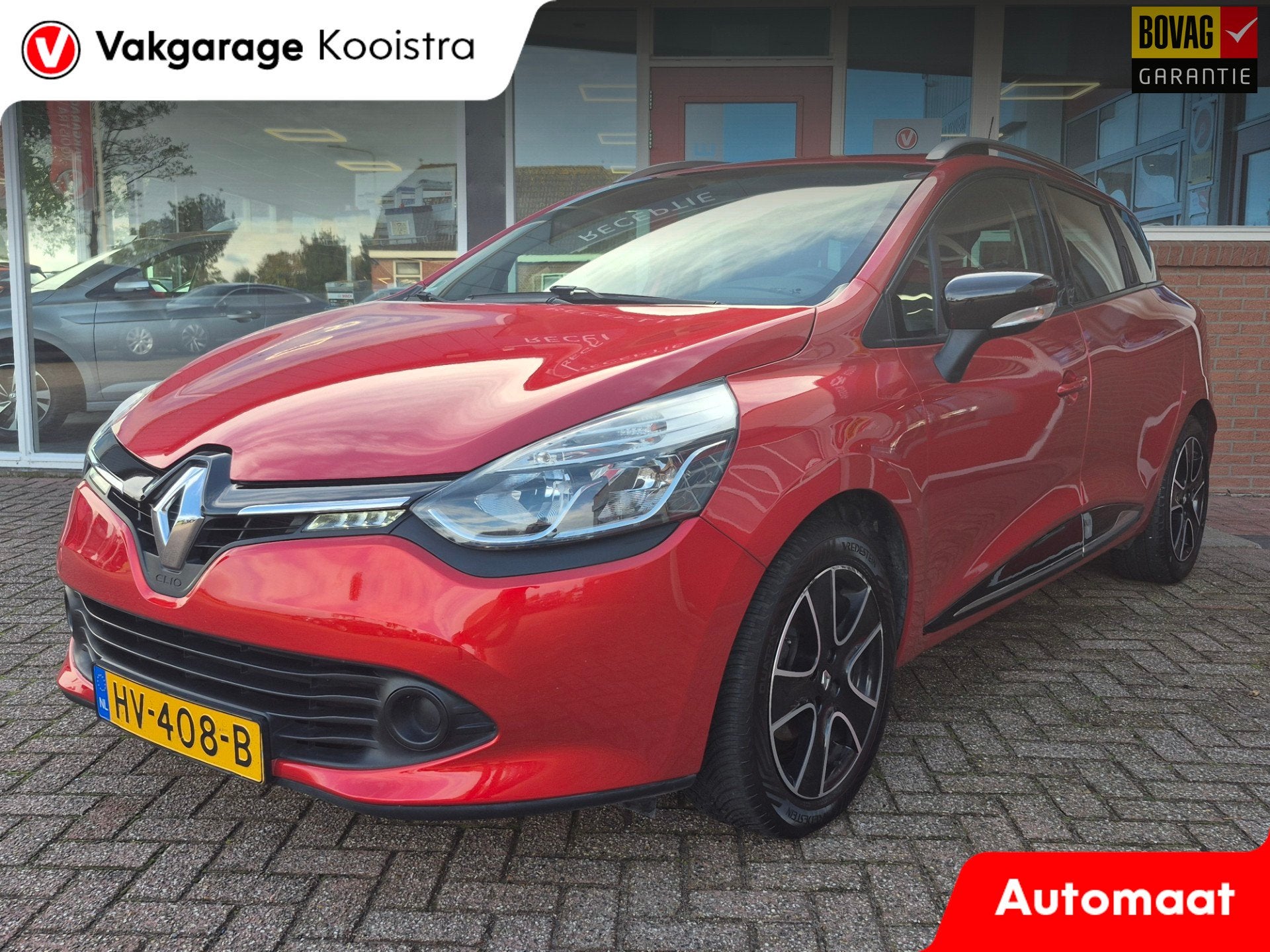 Renault Clio Estate 1.2 Expression AUTOMAAT Navi|PDC, Stof, 4 cilinders, Met garantie (alle), 19 km/l