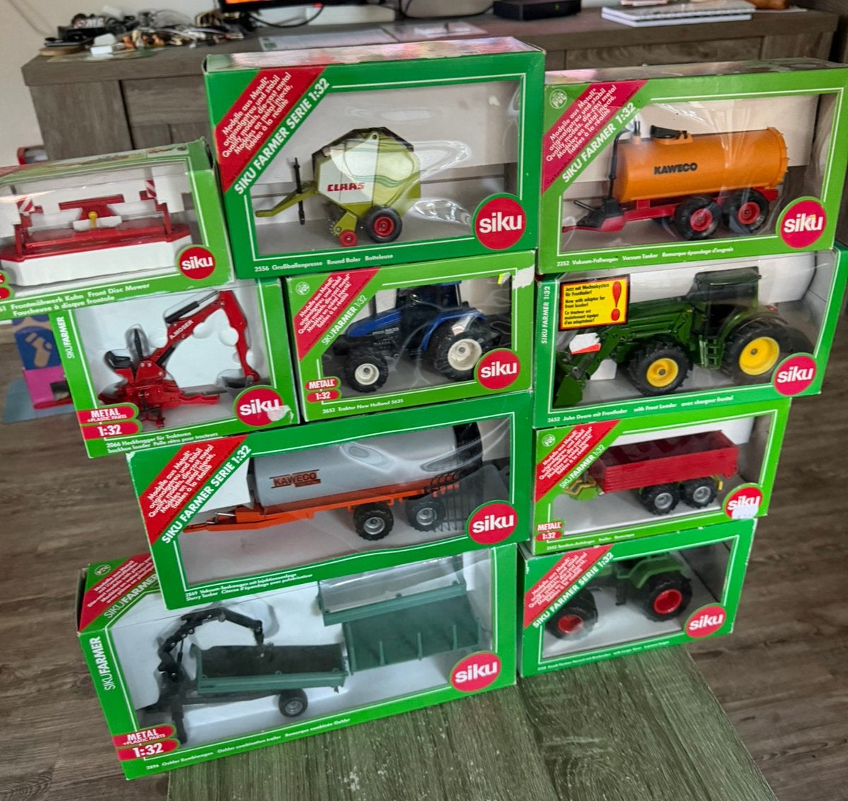Siku partij nieuw in doos 10 stuks richtprijs €200, Ophalen of Verzenden, Zo goed als nieuw, Tractor of Landbouw, SIKU