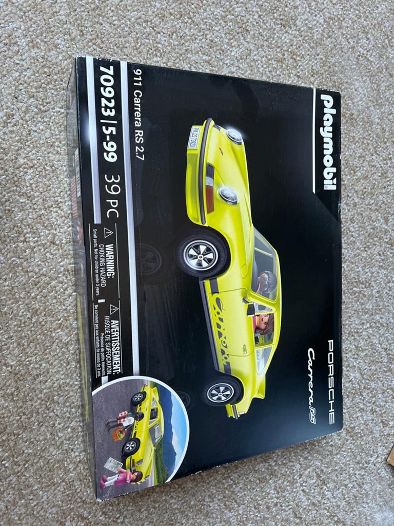 Playmobil Porsche 911 Carrera RS 2.7 - Nieuw in doos, Kinderen en Baby's, Speelgoed | Playmobil, Ophalen of Verzenden, Nieuw, Complete set