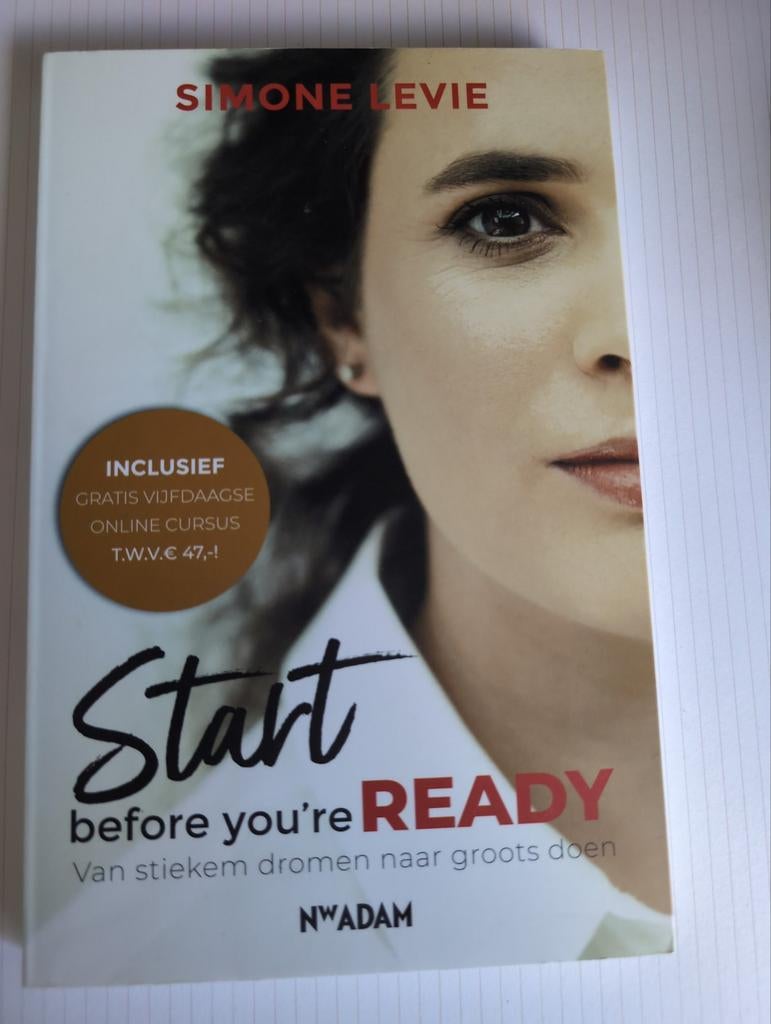 Start Before You're Ready - Simone Levie (Boek), Ophalen of Verzenden, Gelezen, Simone Levie, Nederland