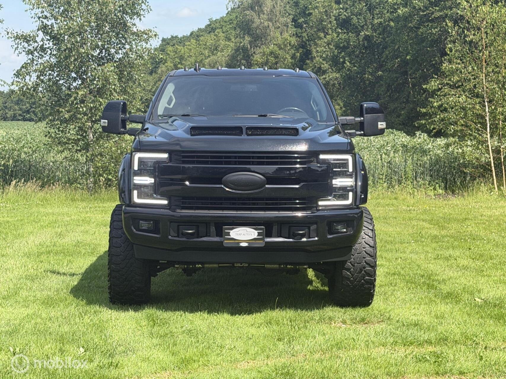 Ford USA F250 6.7 V8 Powerstroke Diesel | 4X4 | BDS/Fox Lift, Auto's, Automaat, Gebruikt, 6700 cc, Zwart