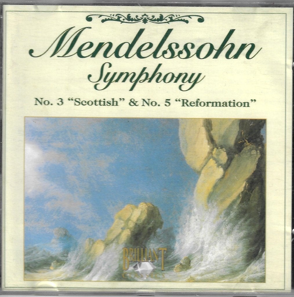 Mendelssohn Symfonieën 3 "Schotse" & 5 "Reformatie" CD, Symfonie, Verzenden, Mendelssohn, Zo goed als nieuw
