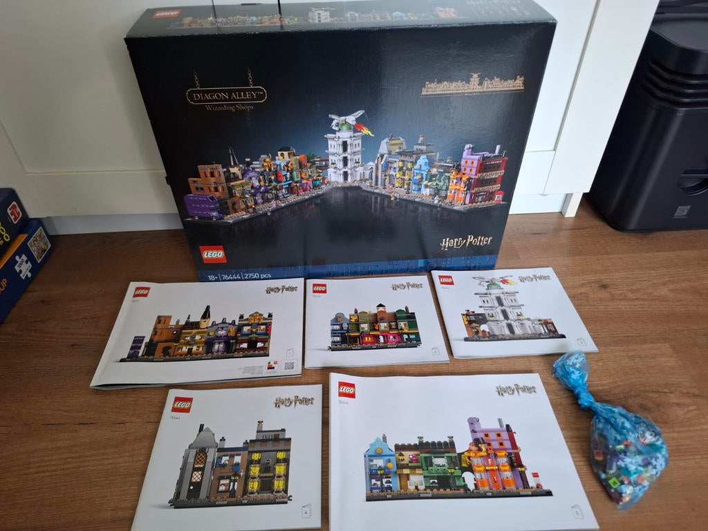 Lego Harry Potter set 76444 Wegisweg compleet, Ophalen of Verzenden, Zo goed als nieuw, Complete set, Lego