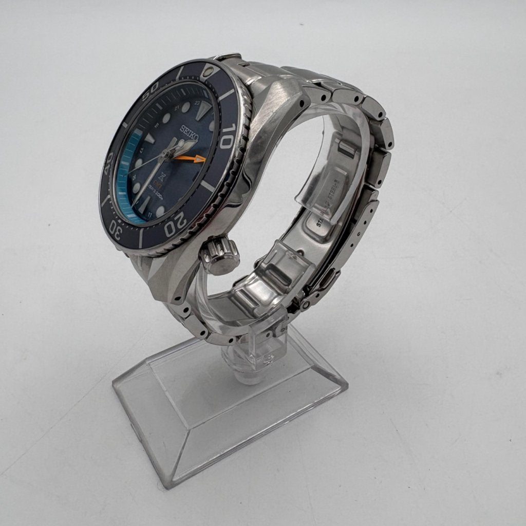Seiko SFK001J1 GMT Diver 200mm Prospex Solar - Nette staat, Ruilrijk, Zo goed als nieuw, Info@ruilrijk.nl, Neerstraat 60, 6041 KD Roermond