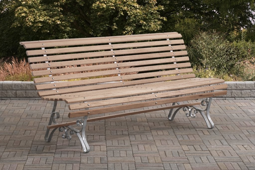Talen hardhouten nostalgische tuinbank 180 cm lengte.
