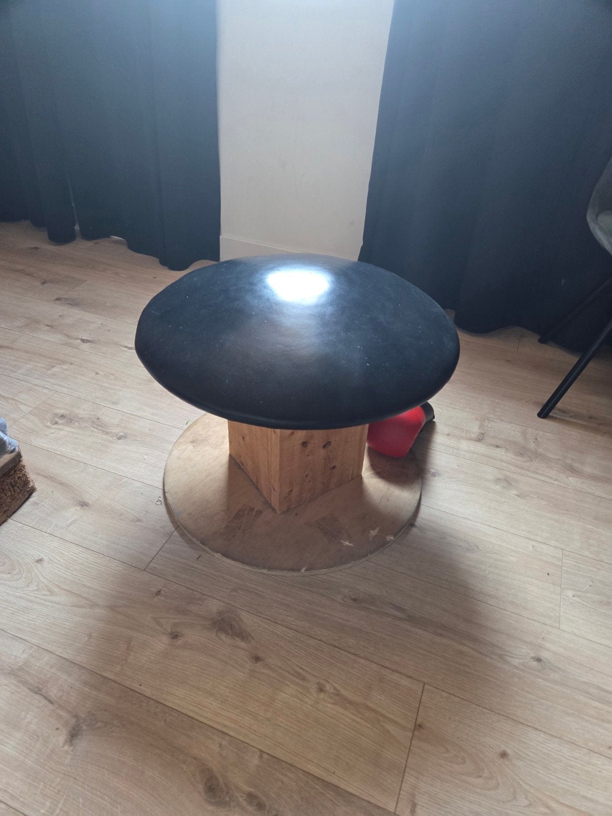 Turnpaddestoel - Ideaal voor training en oefening, Sport en Fitness, Turnen, Ophalen of Verzenden, Gebruikt, Zwart, Materiaal