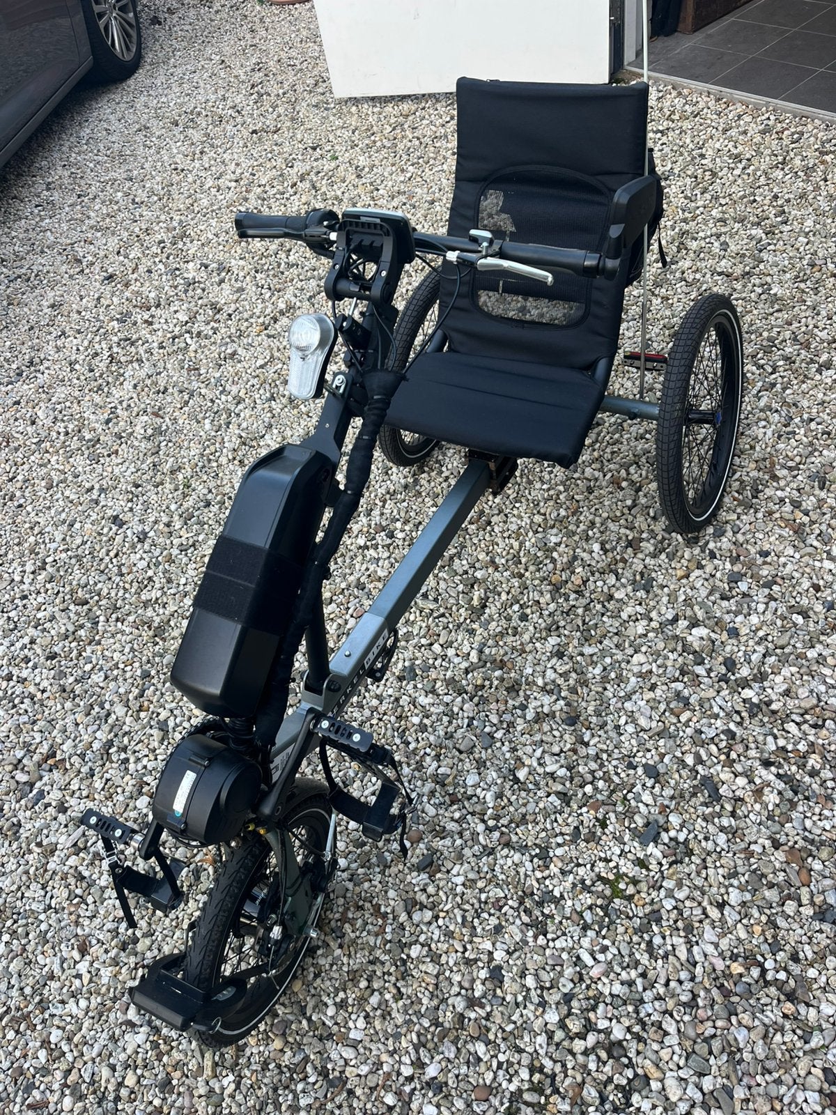 BerkelBike: elektrische driewieler vergoeding via WMO, Ophalen, Zo goed als nieuw, Schijfrem