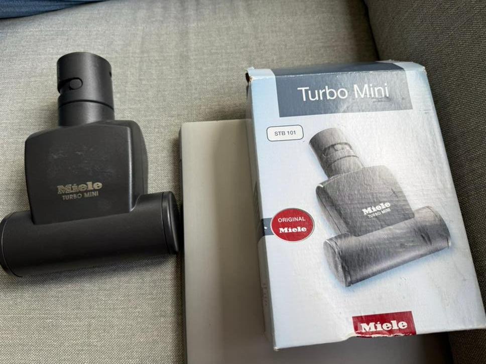 Miele turbo mini bekleding stofzuiger onderdeel, Ophalen of Verzenden, Gebruikt, Sledestofzuiger, Miele