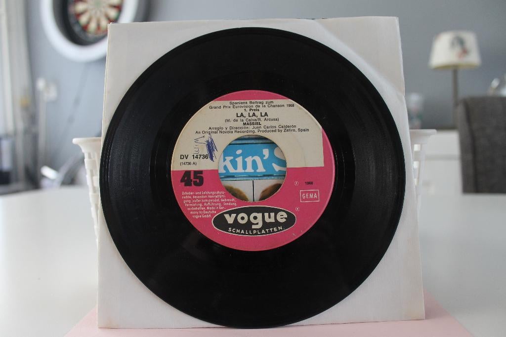 7" Single Massiel - La, La, La / Pensamientos, Sentimientos, Gebruikt, 7 inch, Single, Ophalen of Verzenden