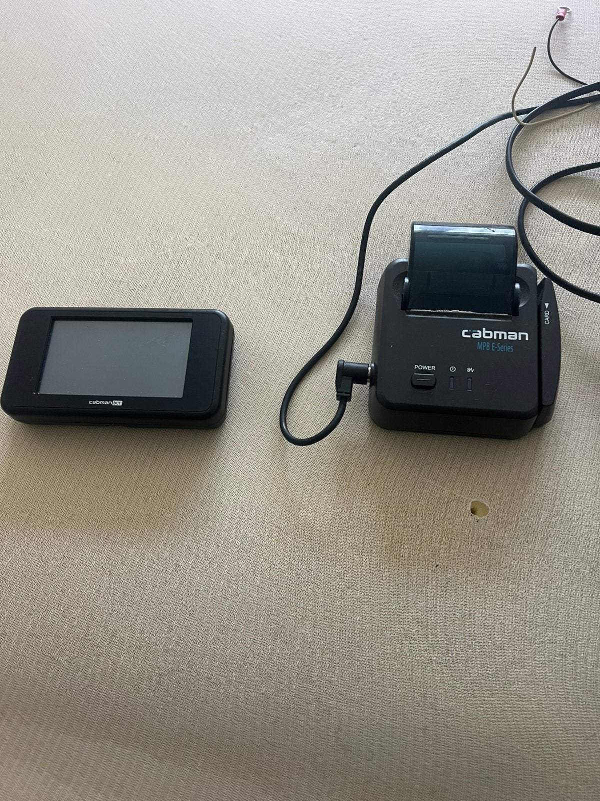Cabman boordcomputer taxi, Ophalen, Gebruikt