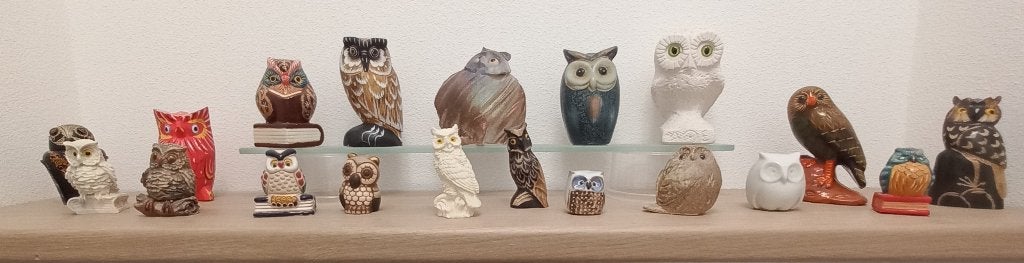 Diversen Uiltjes -19 stuks, Verzamelen, Beelden en Beeldjes, Ophalen of Verzenden, Zo goed als nieuw, Dier