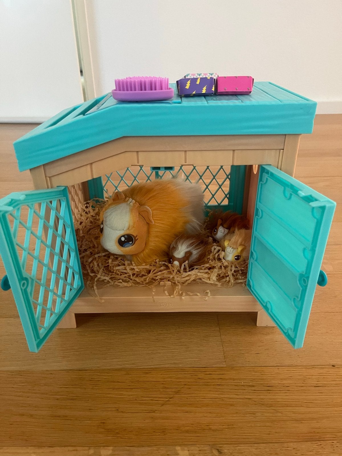 Little Live Pets cavia's met hok en accessoires 10 euro, Ophalen of Verzenden, Gebruikt, Meisje