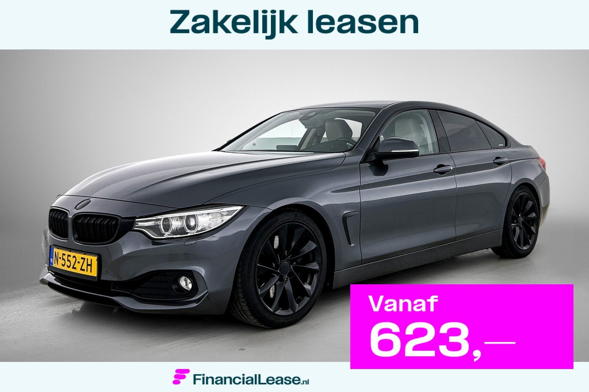 BMW 4-serie Gran Coupé 435i Sport(Goed OnderH, Navi, StoelV, Bi-Xenon koplampen, Achterwielaandrijving, Gebruikt, Euro 6