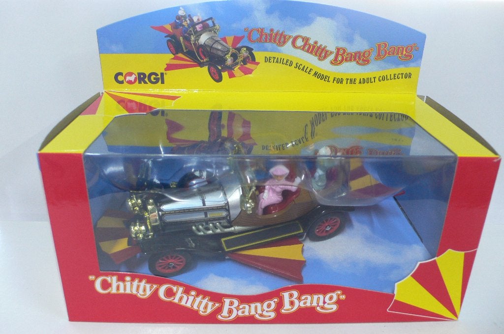 chitty chitty bang bang-DICK VAN DYKE-corgi heruitgave- 1/43, Hobby en Vrije tijd, Modelauto's | 1:43, Verzenden, Nieuw, Auto