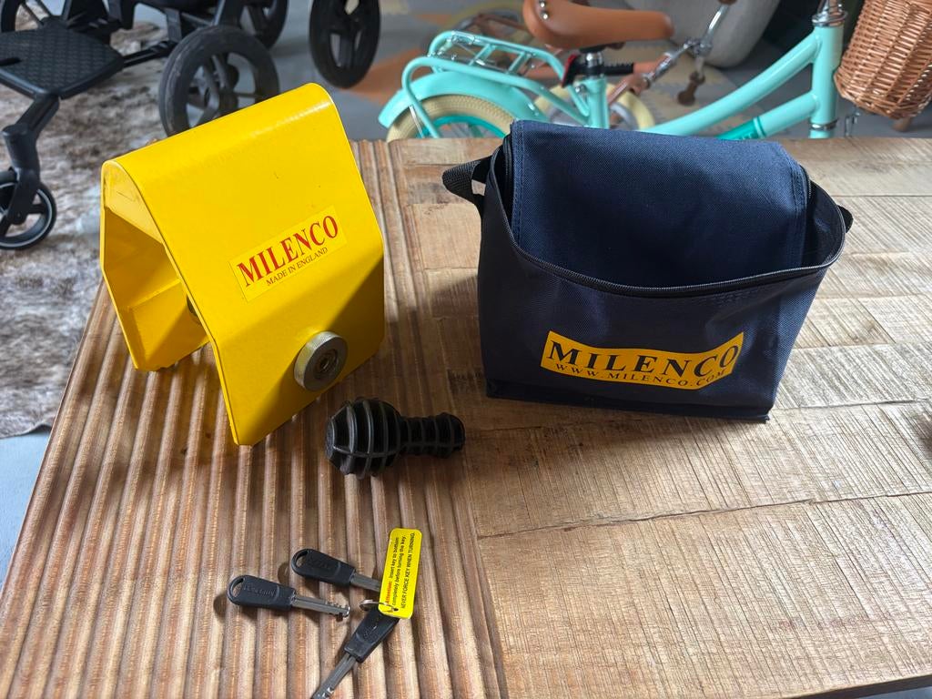 Milenco Disselslot, Ophalen, Gebruikt