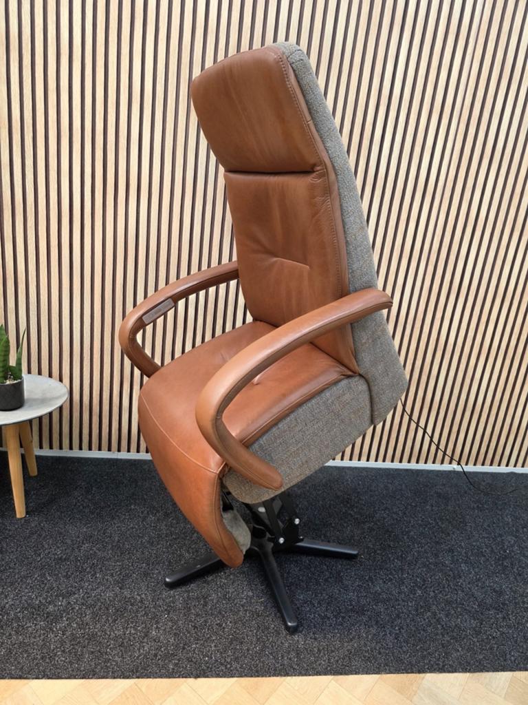 DatZit relaxfauteuil sta op functie large maat, 75 tot 100 cm, Ophalen of Verzenden, Zo goed als nieuw, Stof