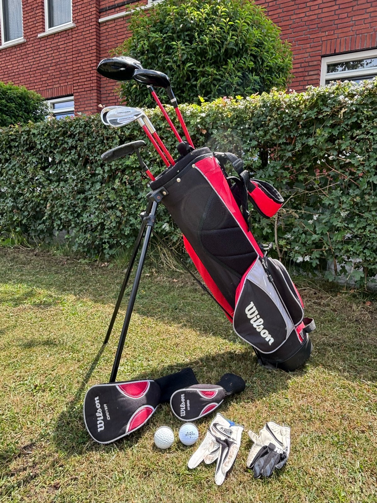 Wilson Prostaff Junior Golfset met Tas en Accessoires, Sport en Fitness, Golf, Ophalen, Gebruikt, Set, Overige merken