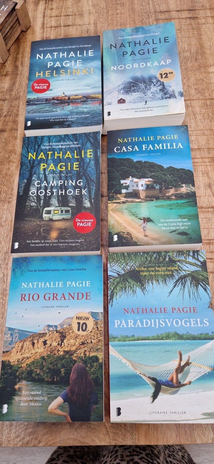 Nathalie Pagie Thriller Collectie - 6 Boeken, Ophalen of Verzenden, Zo goed als nieuw, Nathalie Pagie, Nederland
