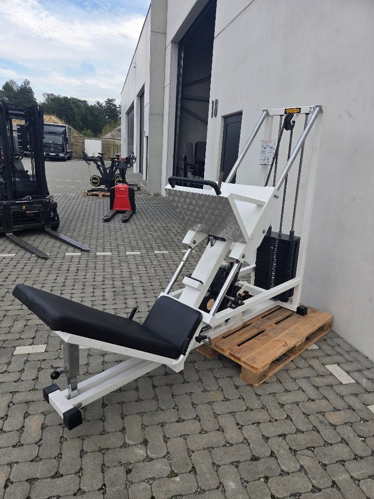 Technogym Leg Press met Easy Start - 260kg Gewichtenblok, Ophalen, Gebruikt, Benen, Overige typen