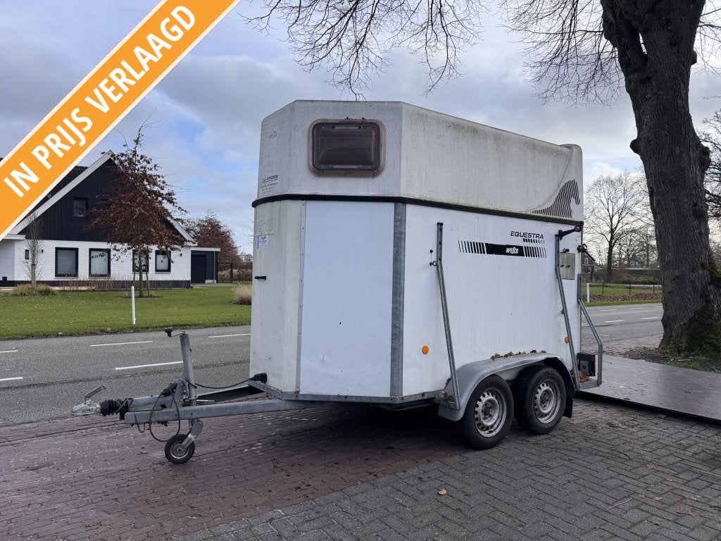 Wesco 2 paards trailer 2.000kg, Dieren en Toebehoren, Gebruikt, Overige typen