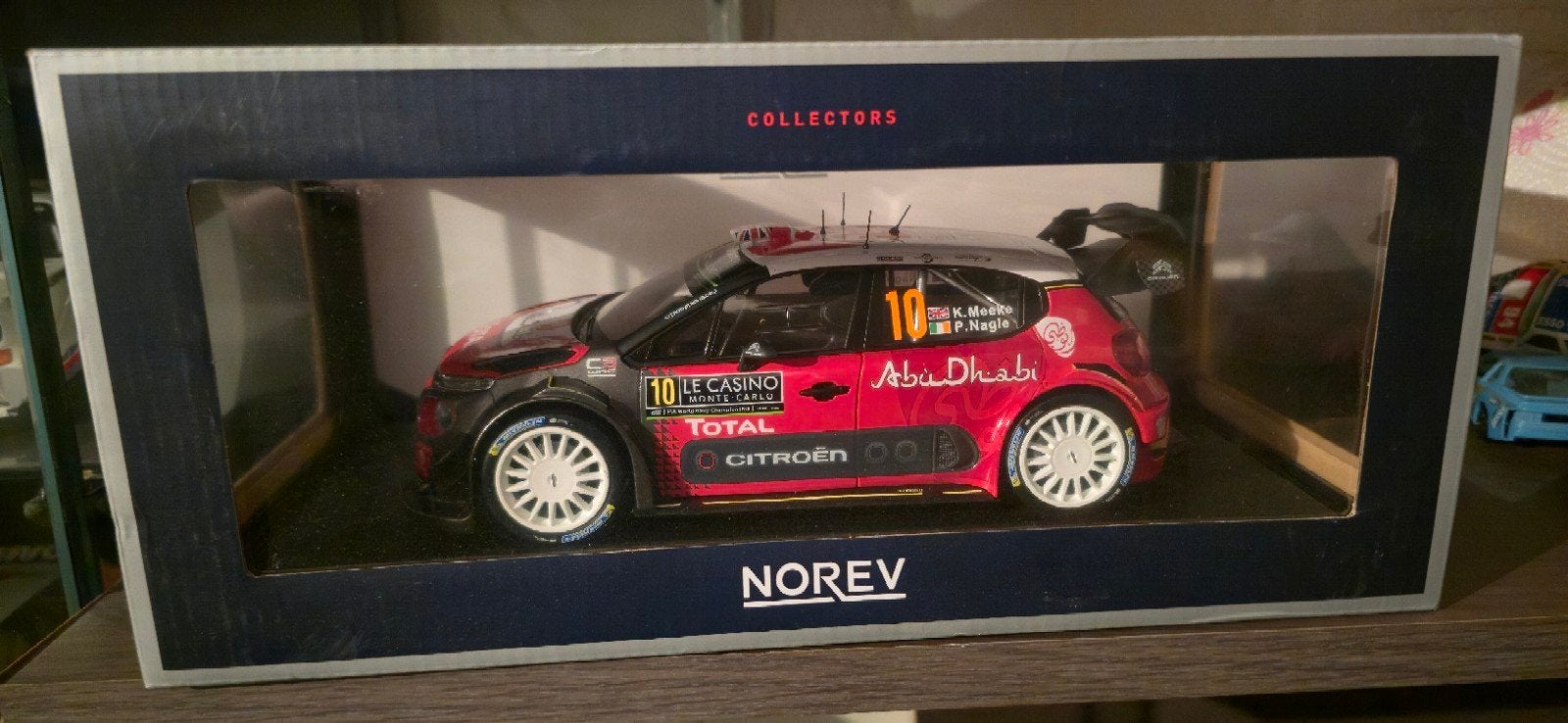 Citroen  C3 wrc K.Meeke 2018, Ophalen of Verzenden, Nieuw, Auto, Norev