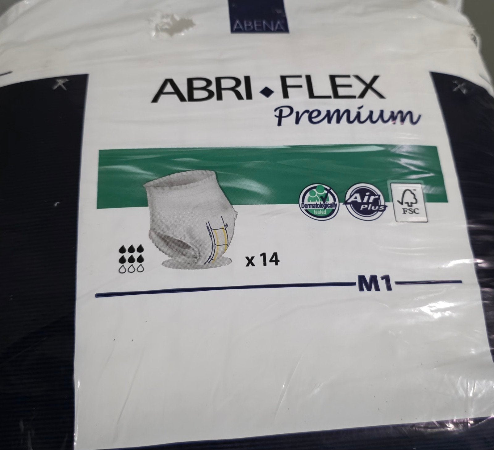 ABRI-FLEX Premium M1 Incontinentiebroekjes - 14 stuks, Ophalen of Verzenden