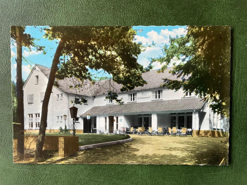 ansichtkaart van Bergeijk, Hotel-Reastaurant De Kempenaer., Verzamelen, Ansichtkaarten | Nederland, Verzenden, 1960 tot 1980