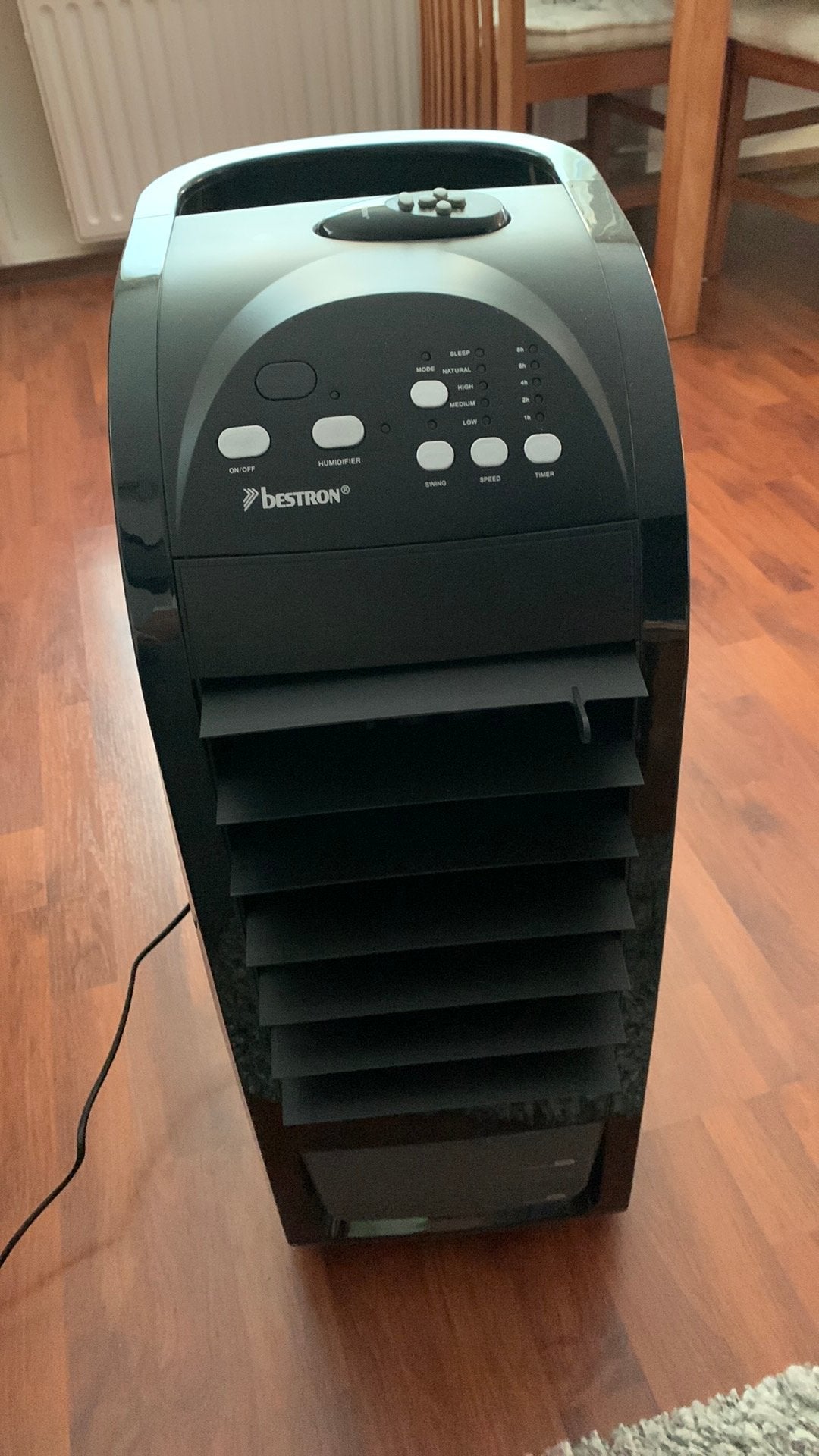 Nieuwe Bestron 3-in-1 mobile air cooler met zwenk functie, Ophalen of Verzenden, Ventilator met afstandsbediening, Nieuw, Torenventilator