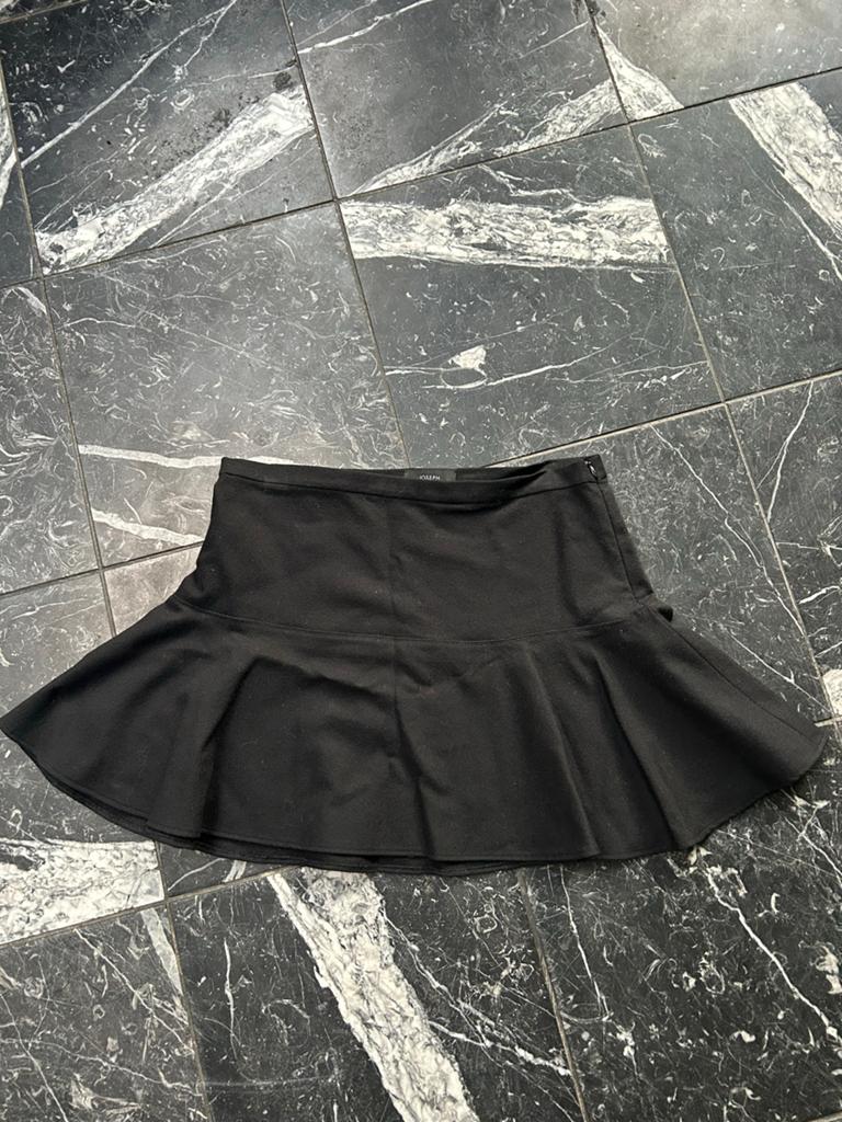 Joseph Zwarte Minirok met Flare - Maat 38, Kleding | Dames, Maat 38/40 (M), Zwart, Nieuw, Ophalen of Verzenden