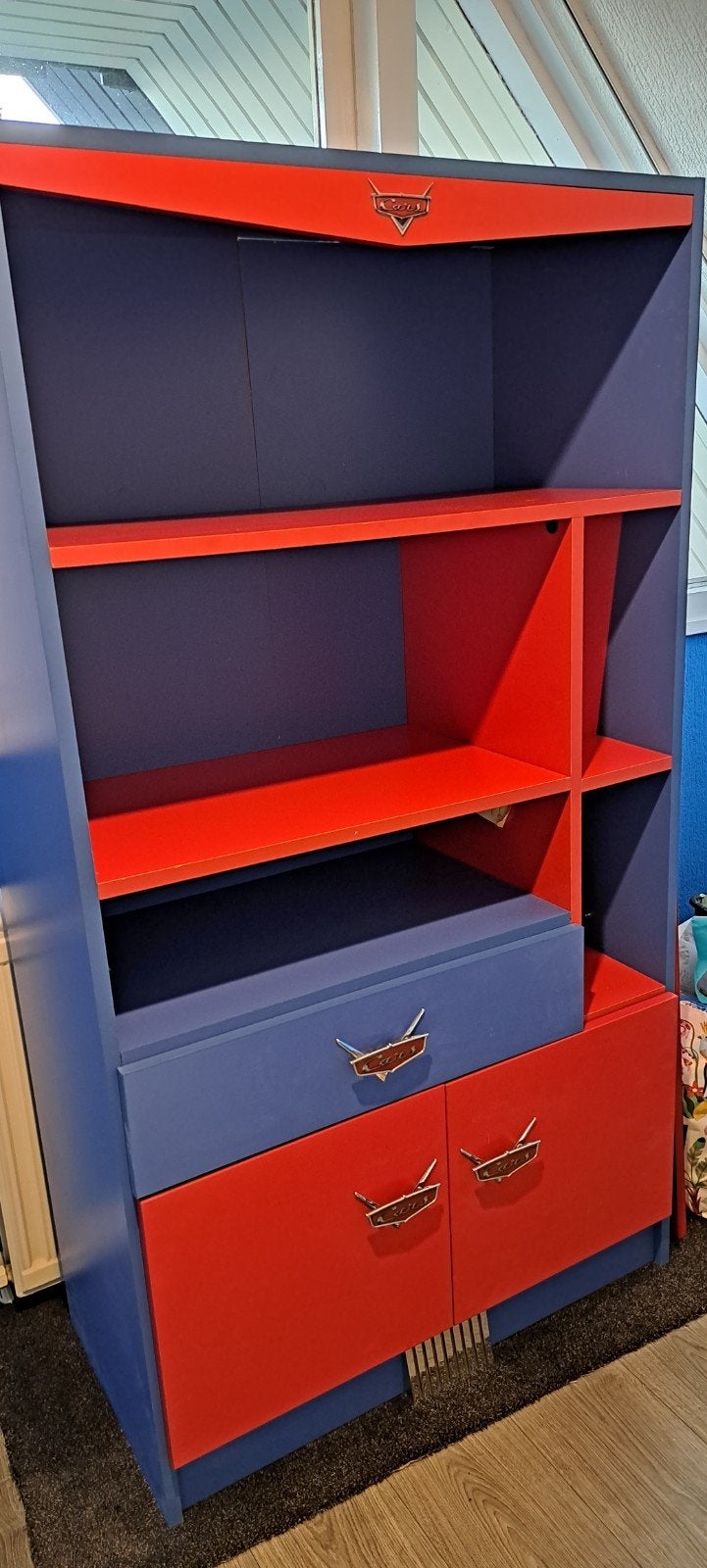 Gave kinderkamer Cars Disney, Ophalen, Gebruikt, Kast, 50 tot 70 cm