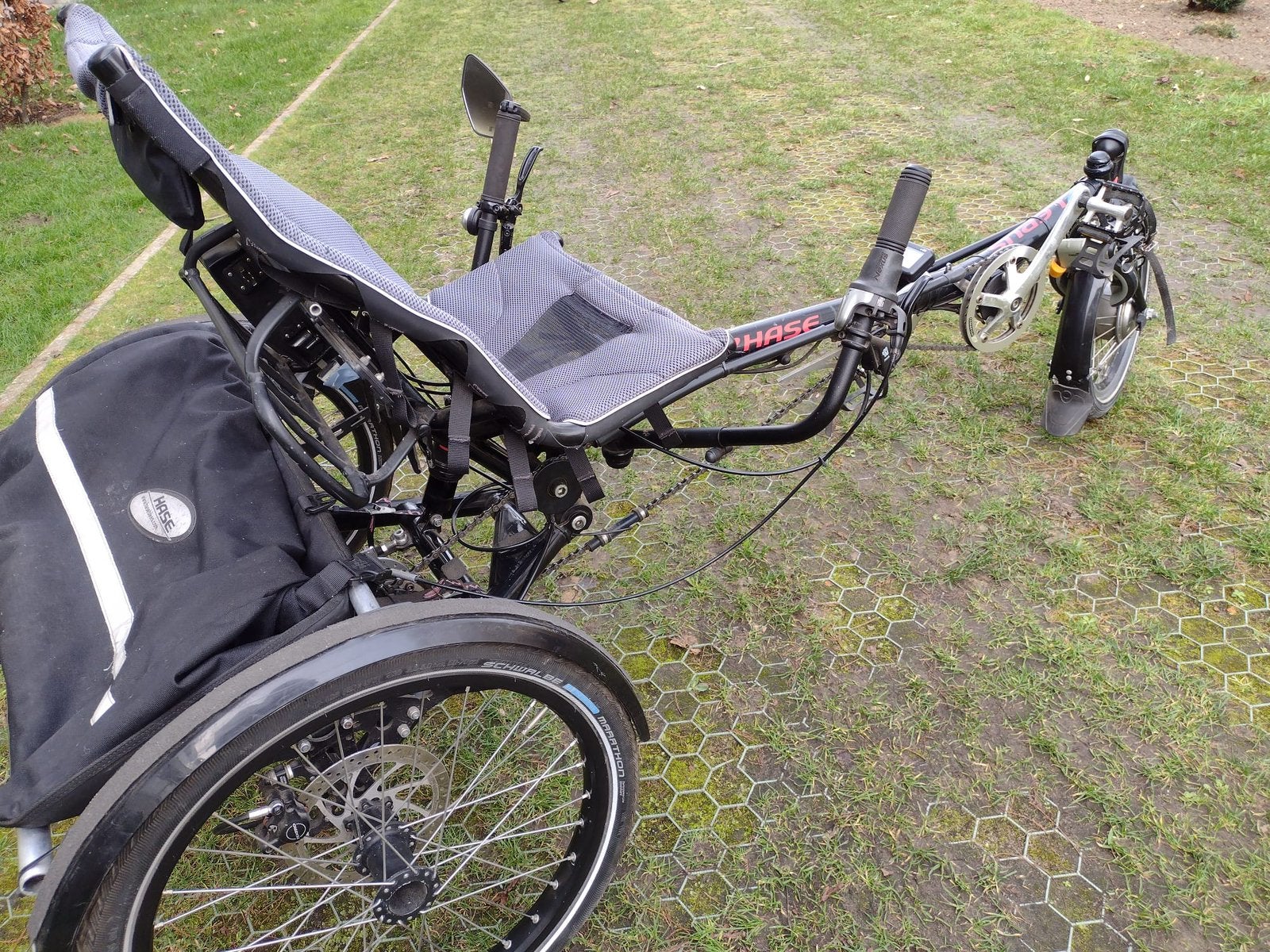Electrische ligfiets Hase Lepus, Ophalen, Gebruikt