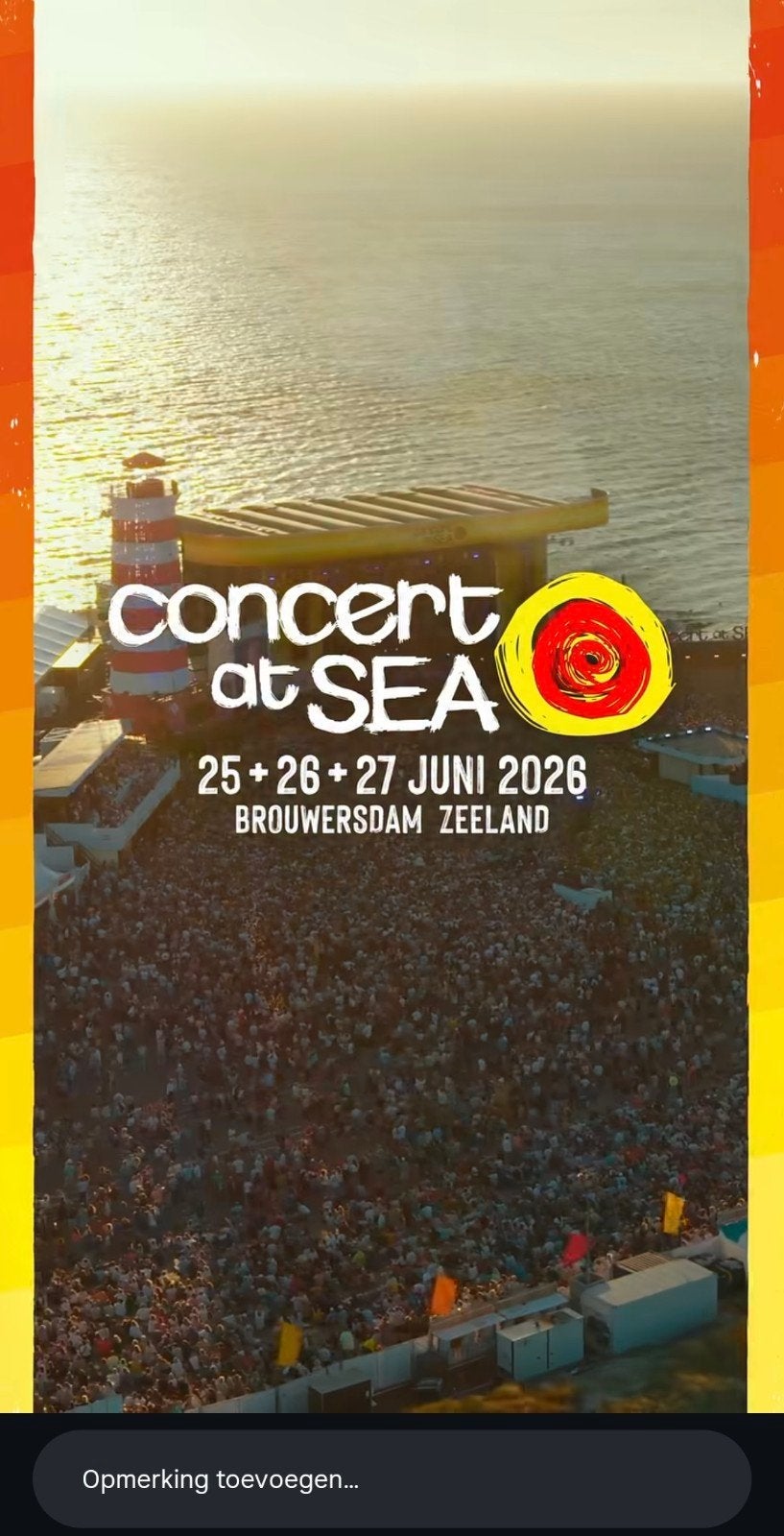 Concert at sea weekendkaart (do,vr,za) cas, Tickets en Kaartjes, Eén persoon, Meerdaags