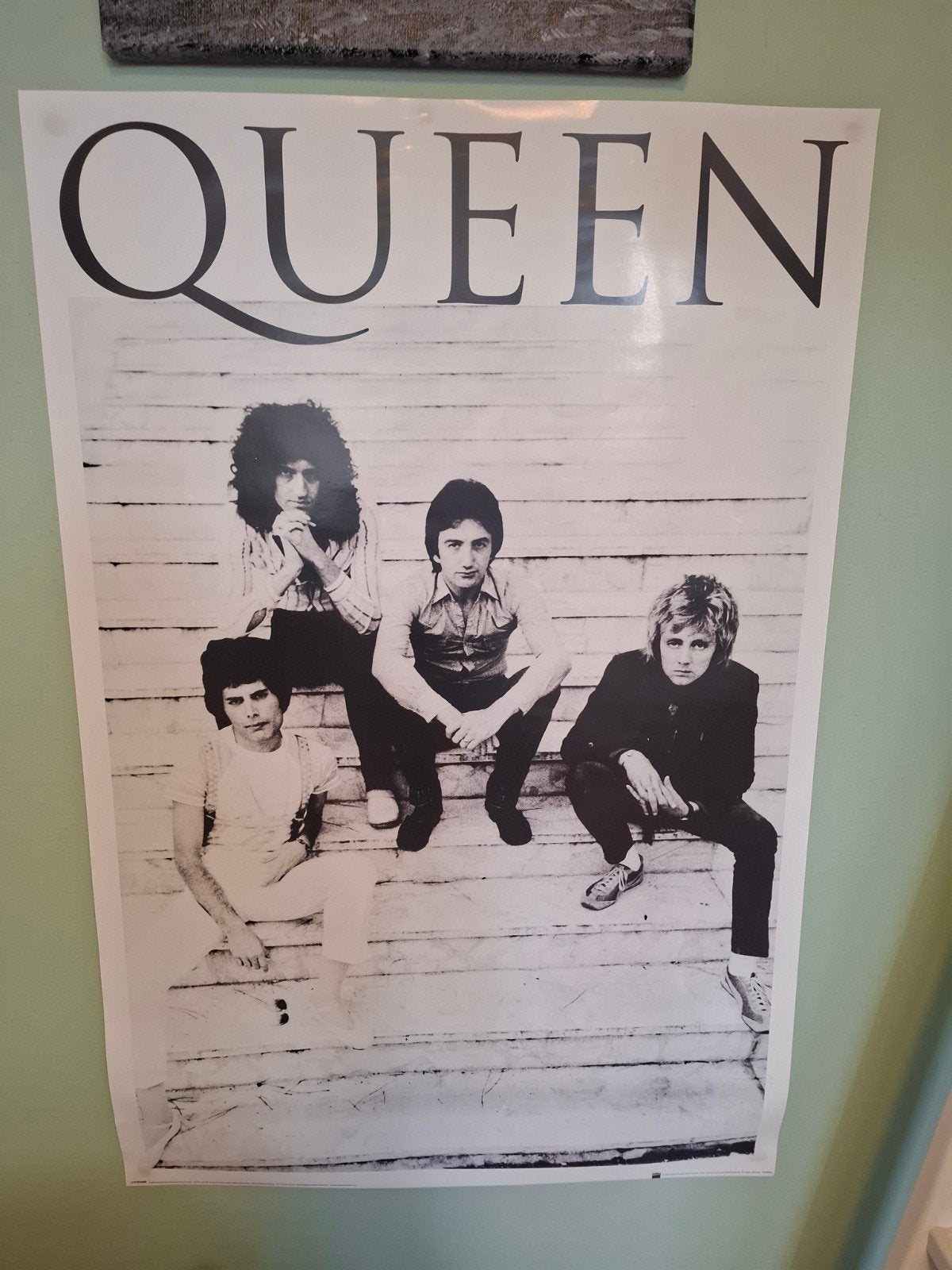 Queen Brazil '81, Verzamelen, Rechthoekig Staand, Deurposter of groter, Ophalen of Verzenden, Zo goed als nieuw