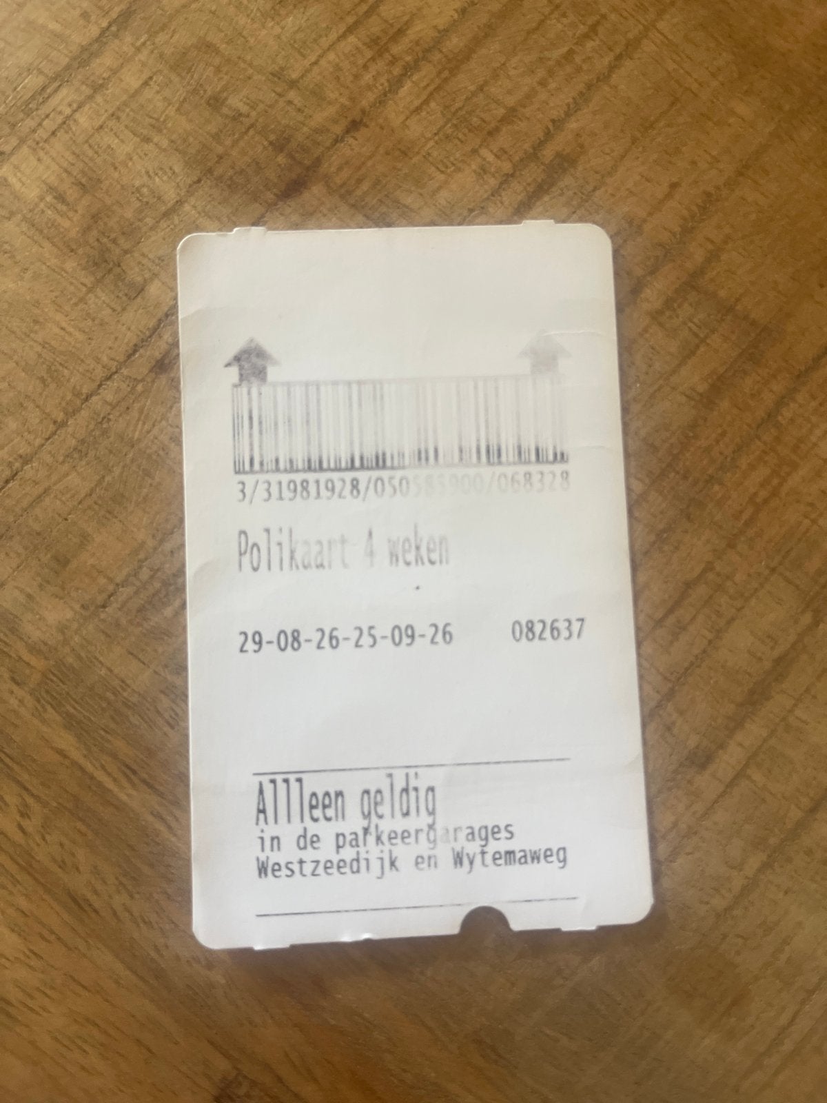 Parkeerkaart Erasmus MC en Sophia Kinderziekenhuis, Tickets en Kaartjes