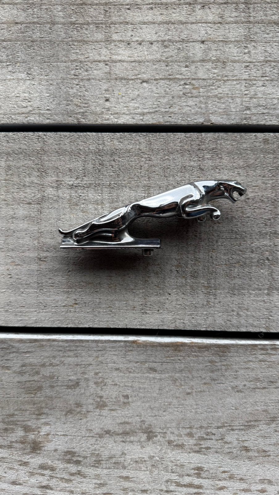 Jaguar motorkapornament - springende jaguar, Ophalen of Verzenden, Gebruikt