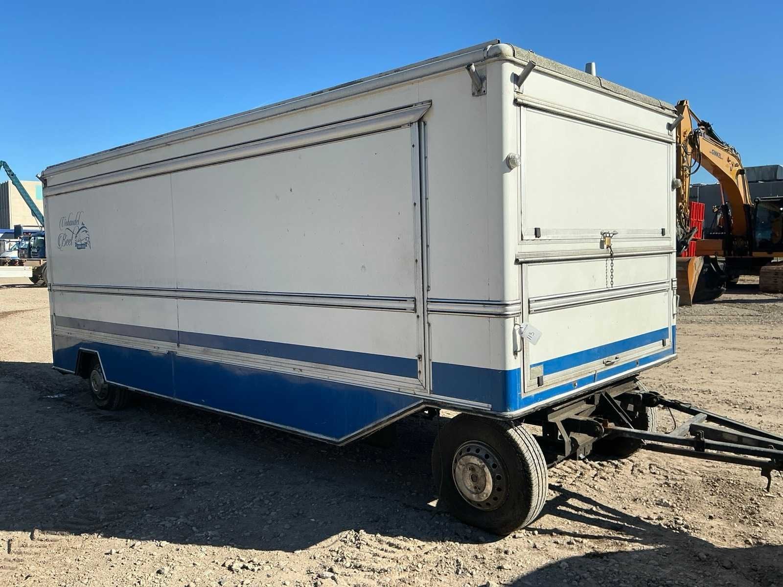 1990 De Vries JV 3500 Verkoopwagen Aanhangwagen, Gebruikt