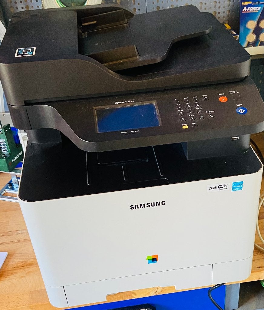 Samsung Color laser printer, Ophalen, Gebruikt, All-in-one, Draadloos